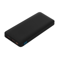 Внешний аккумулятор с подсветкой Ancor PD Plus 10000 mAh, чёрный