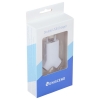 Сетевое зарядное устройство Uniscend Double USB, синее